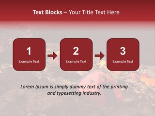 Barafu Camp On Machame Route. Mount Kilimanjaro, Tanzania. PowerPoint Template