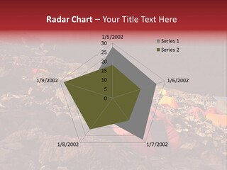 Barafu Camp On Machame Route. Mount Kilimanjaro, Tanzania. PowerPoint Template