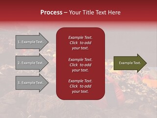 Barafu Camp On Machame Route. Mount Kilimanjaro, Tanzania. PowerPoint Template