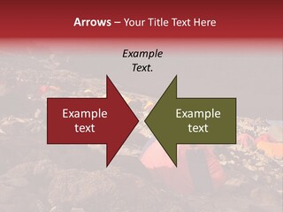 Barafu Camp On Machame Route. Mount Kilimanjaro, Tanzania. PowerPoint Template