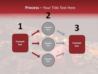 Barafu Camp On Machame Route. Mount Kilimanjaro, Tanzania. PowerPoint Template