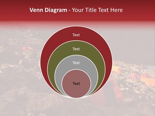 Barafu Camp On Machame Route. Mount Kilimanjaro, Tanzania. PowerPoint Template