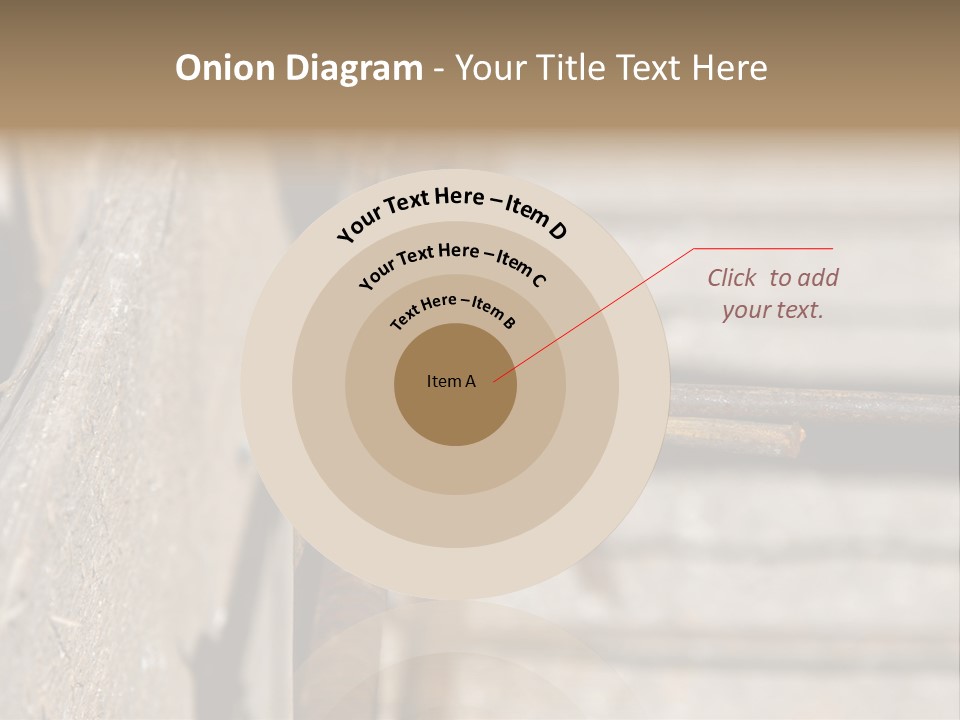 Closeup Of House Foundation Steel Reinforcement Bars PowerPoint Template