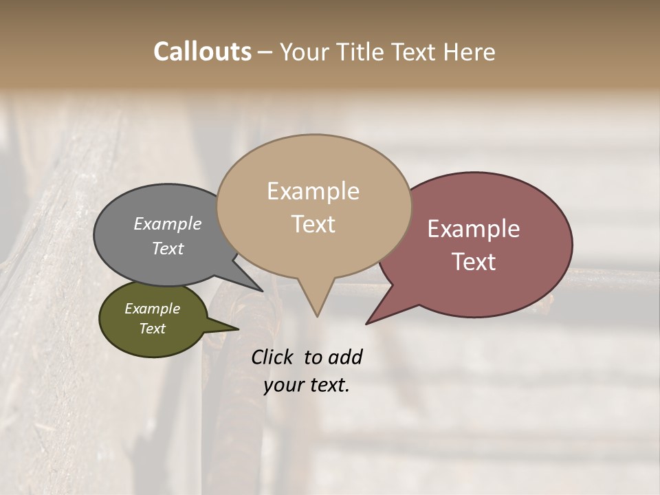 Closeup Of House Foundation Steel Reinforcement Bars PowerPoint Template