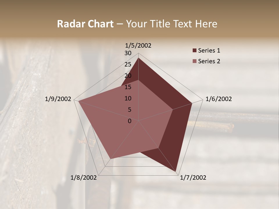 Closeup Of House Foundation Steel Reinforcement Bars PowerPoint Template