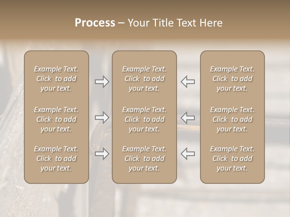 Closeup Of House Foundation Steel Reinforcement Bars PowerPoint Template