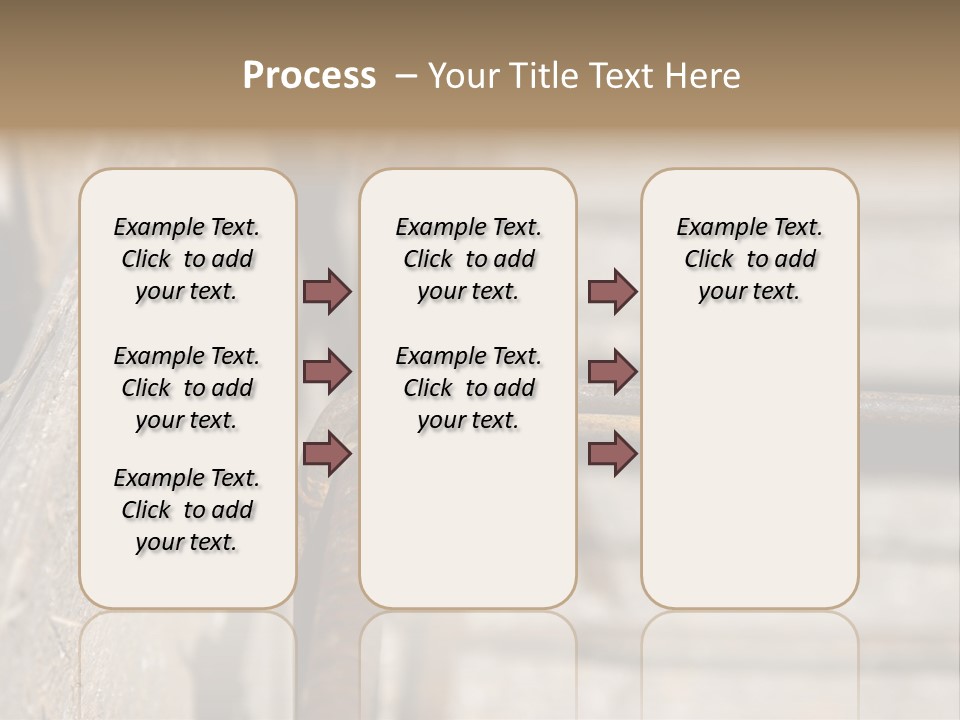 Closeup Of House Foundation Steel Reinforcement Bars PowerPoint Template
