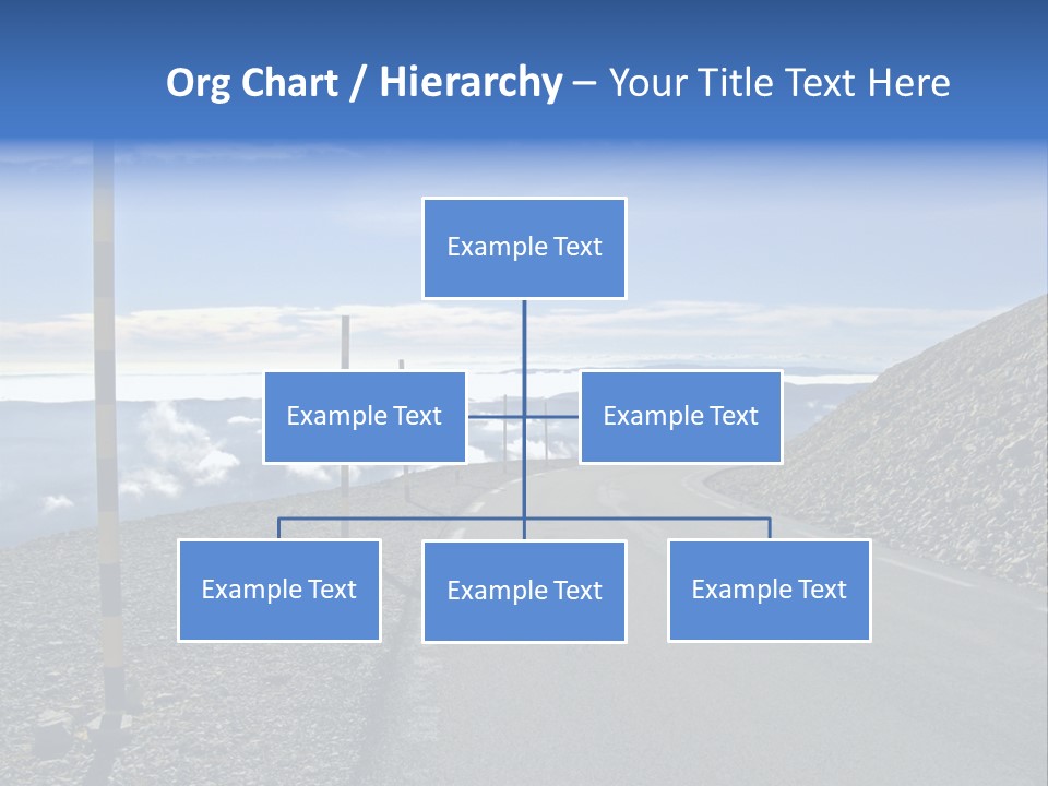 The Summit Of Mount Ventoux, Vaucluse, France PowerPoint Template