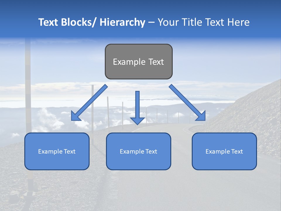The Summit Of Mount Ventoux, Vaucluse, France PowerPoint Template