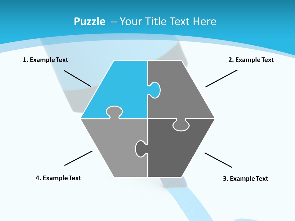 Marker And Check Mark Isolated On White Background PowerPoint Template