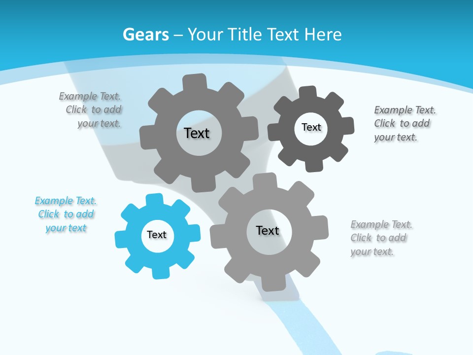 Marker And Check Mark Isolated On White Background PowerPoint Template
