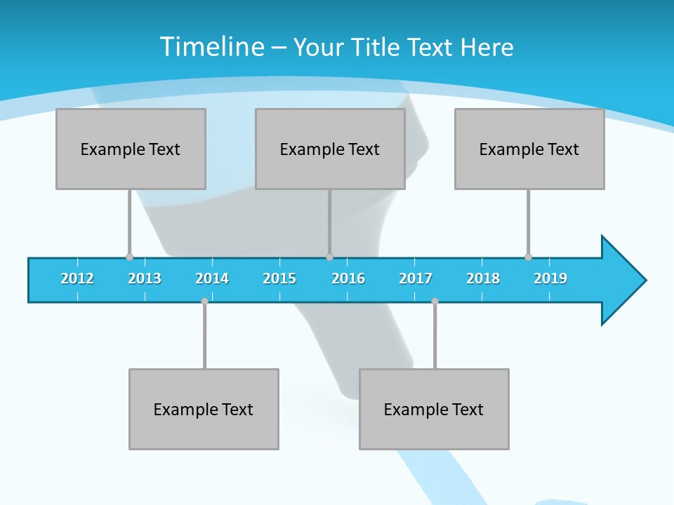 Marker And Check Mark Isolated On White Background PowerPoint Template