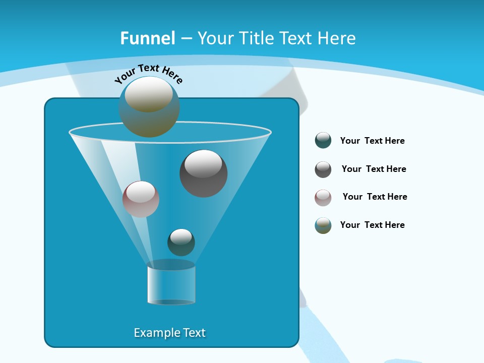 Marker And Check Mark Isolated On White Background PowerPoint Template