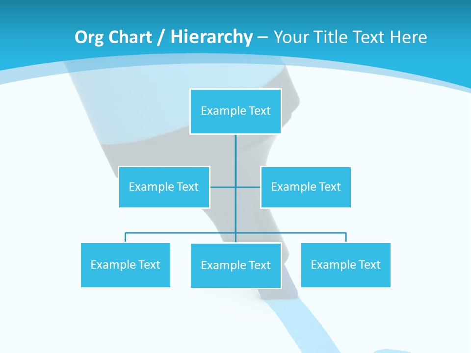Marker And Check Mark Isolated On White Background PowerPoint Template