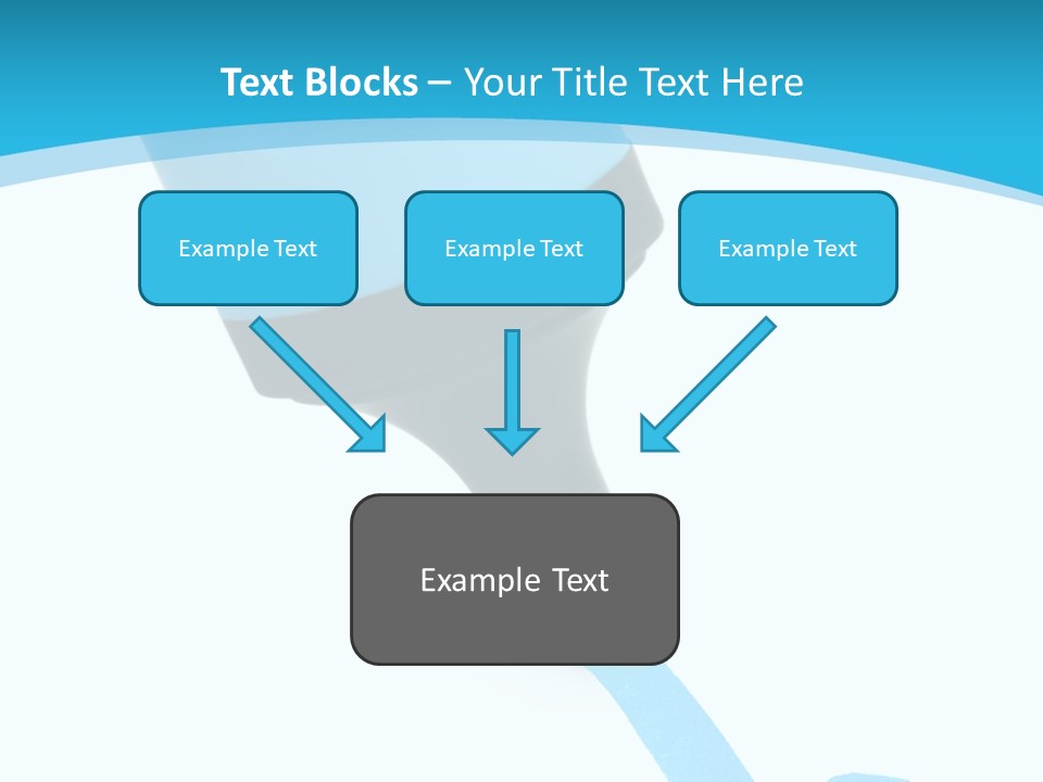 Marker And Check Mark Isolated On White Background PowerPoint Template
