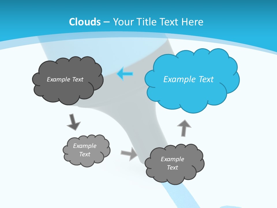 Marker And Check Mark Isolated On White Background PowerPoint Template