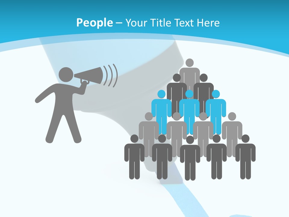 Marker And Check Mark Isolated On White Background PowerPoint Template