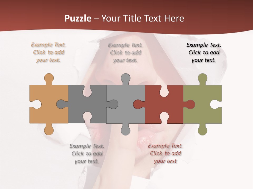 Silence Shh PowerPoint Template