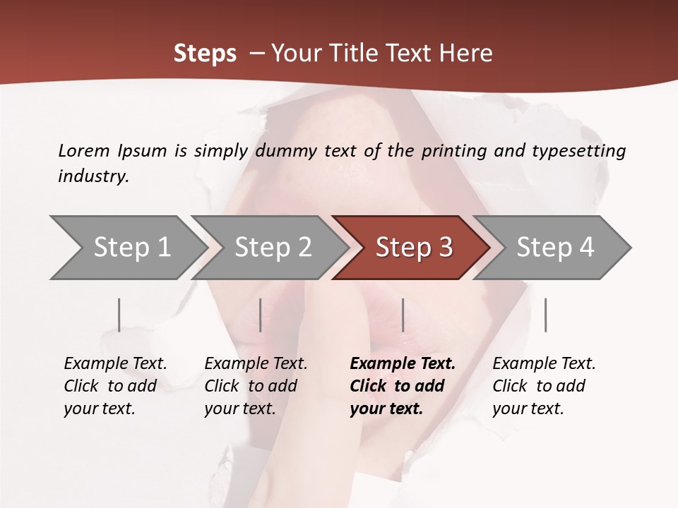 Silence Shh PowerPoint Template