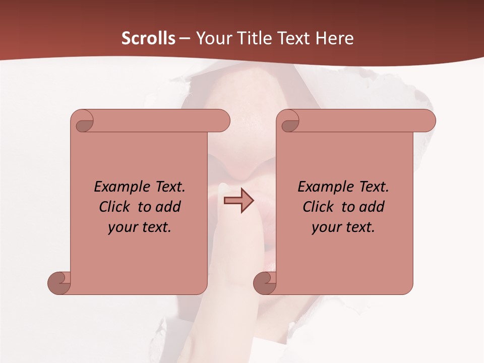 Silence Shh PowerPoint Template
