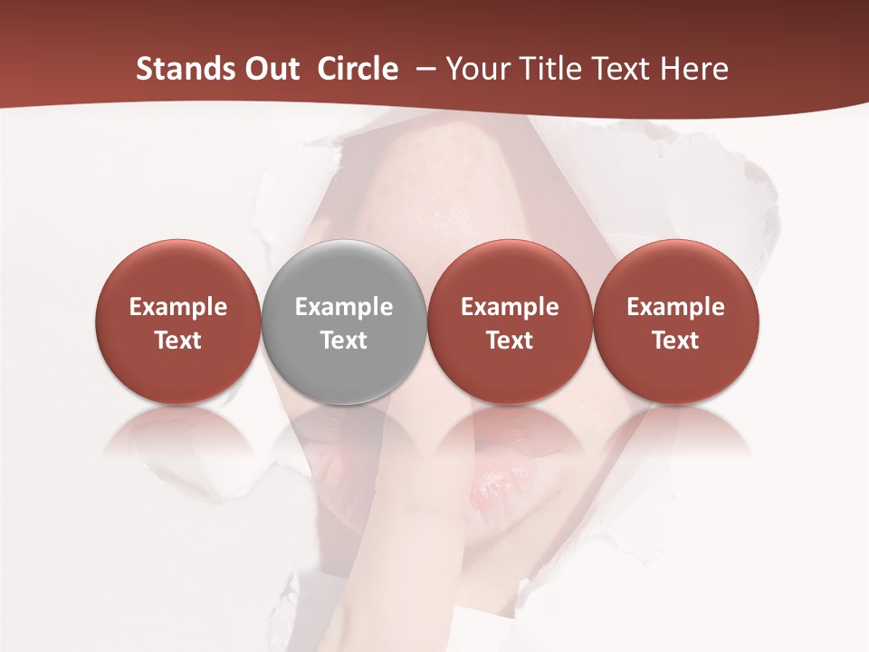 Silence Shh PowerPoint Template