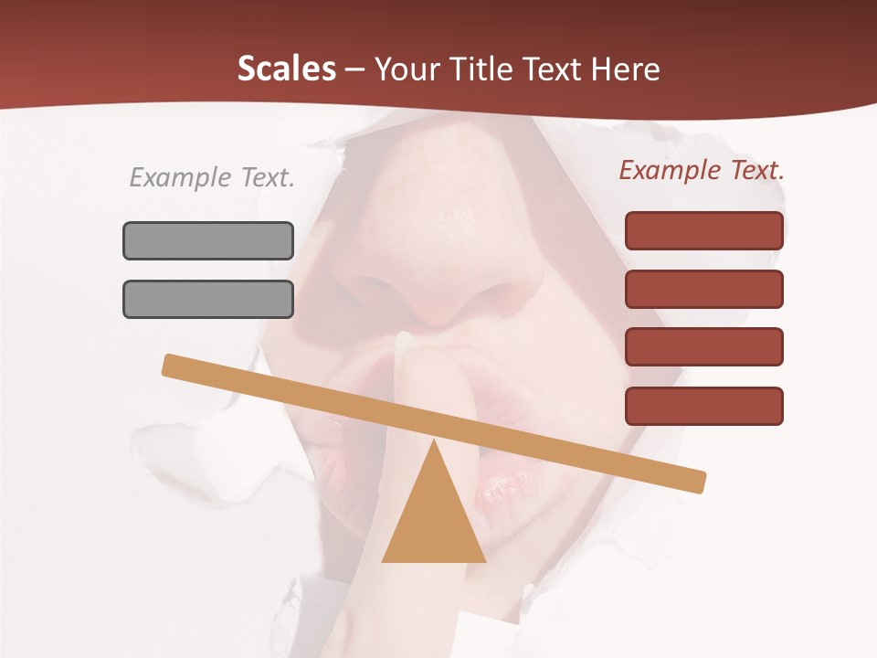 Silence Shh PowerPoint Template