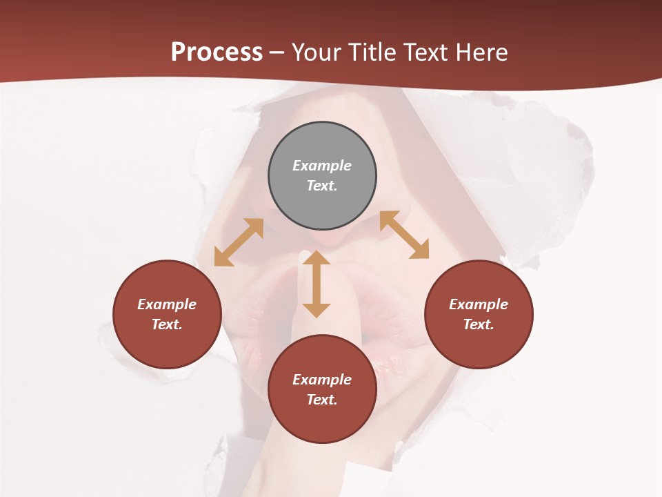 Silence Shh PowerPoint Template