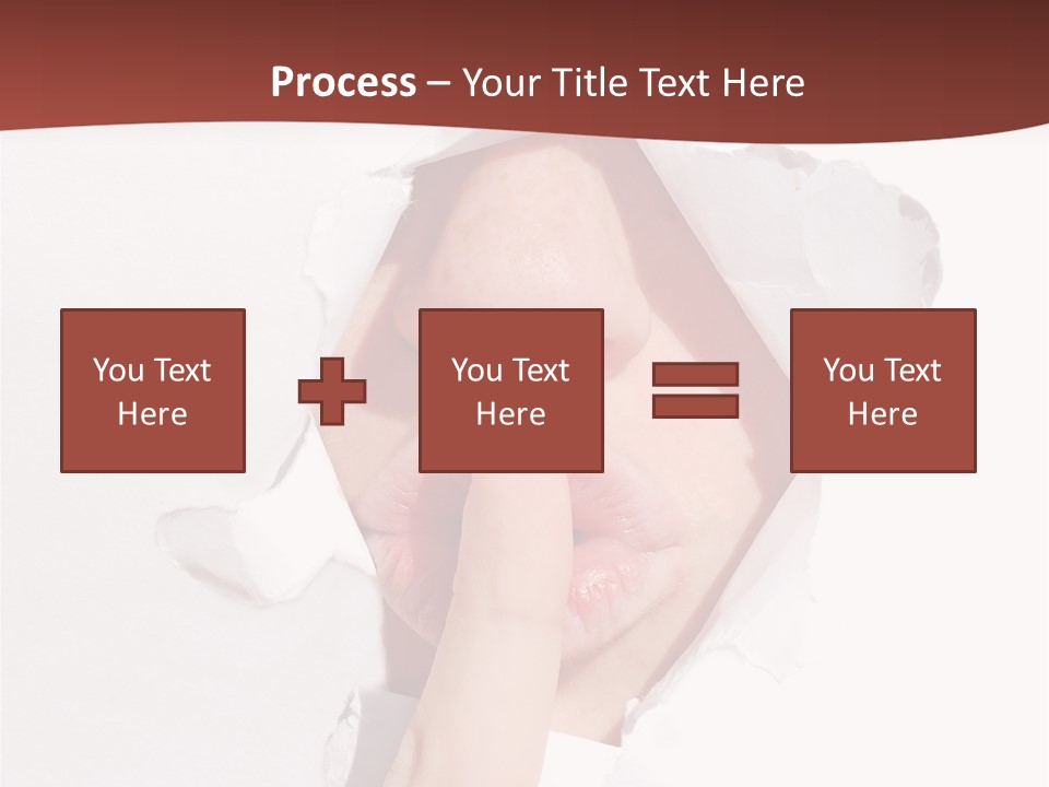 Silence Shh PowerPoint Template