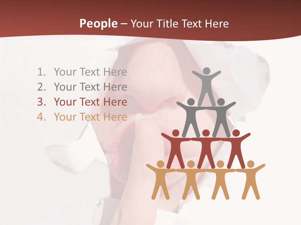 Silence Shh PowerPoint Template