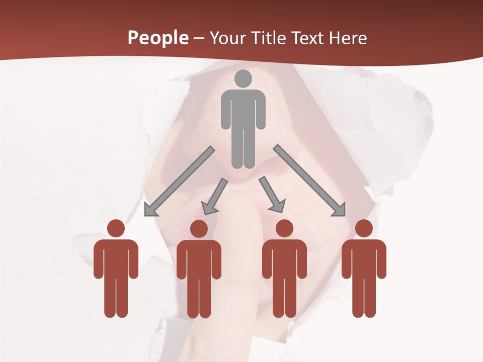 Silence Shh PowerPoint Template