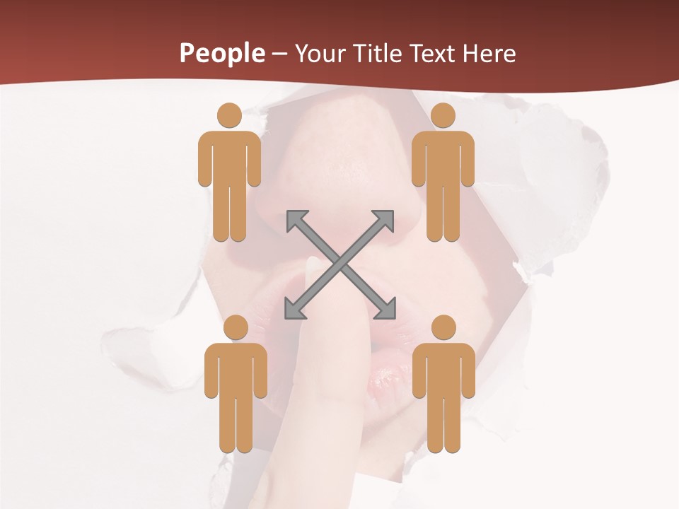 Silence Shh PowerPoint Template