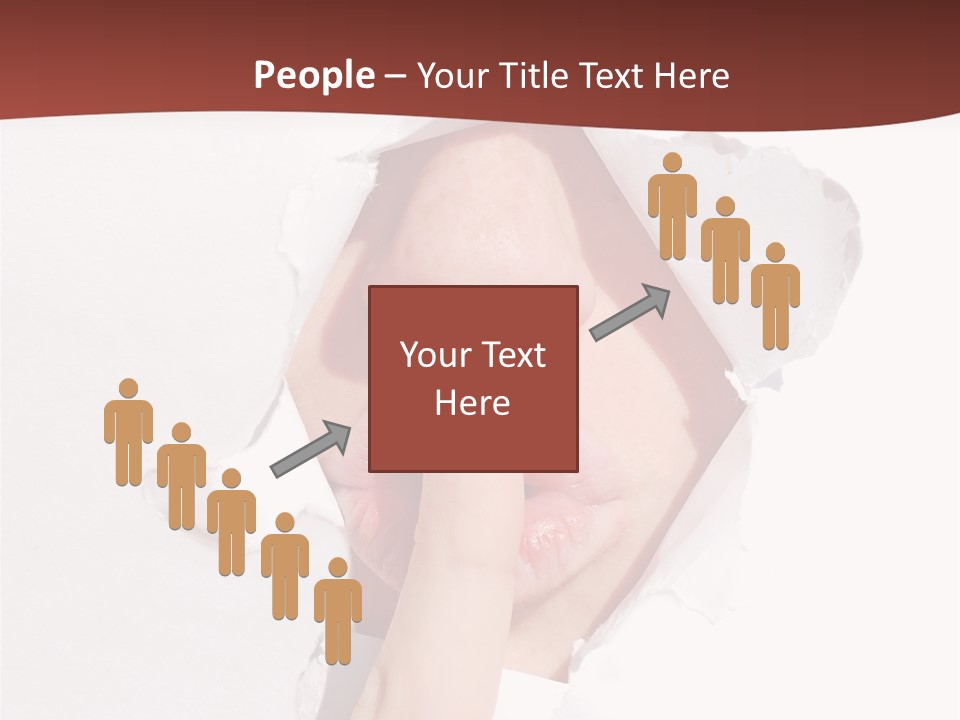 Silence Shh PowerPoint Template