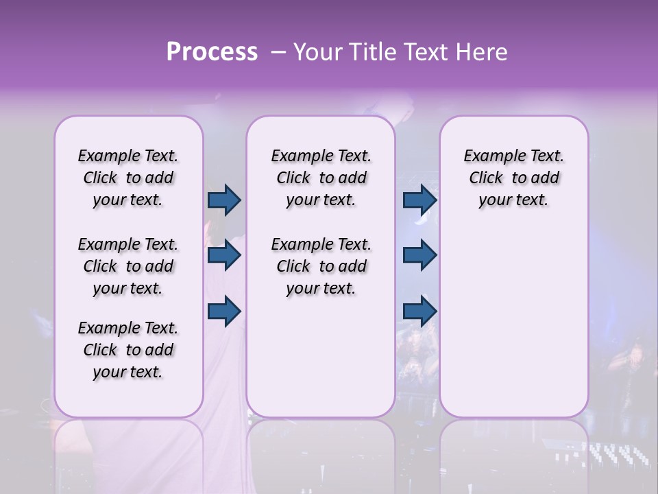 Dj At The Concert, Blurred Crowd On Background PowerPoint Template
