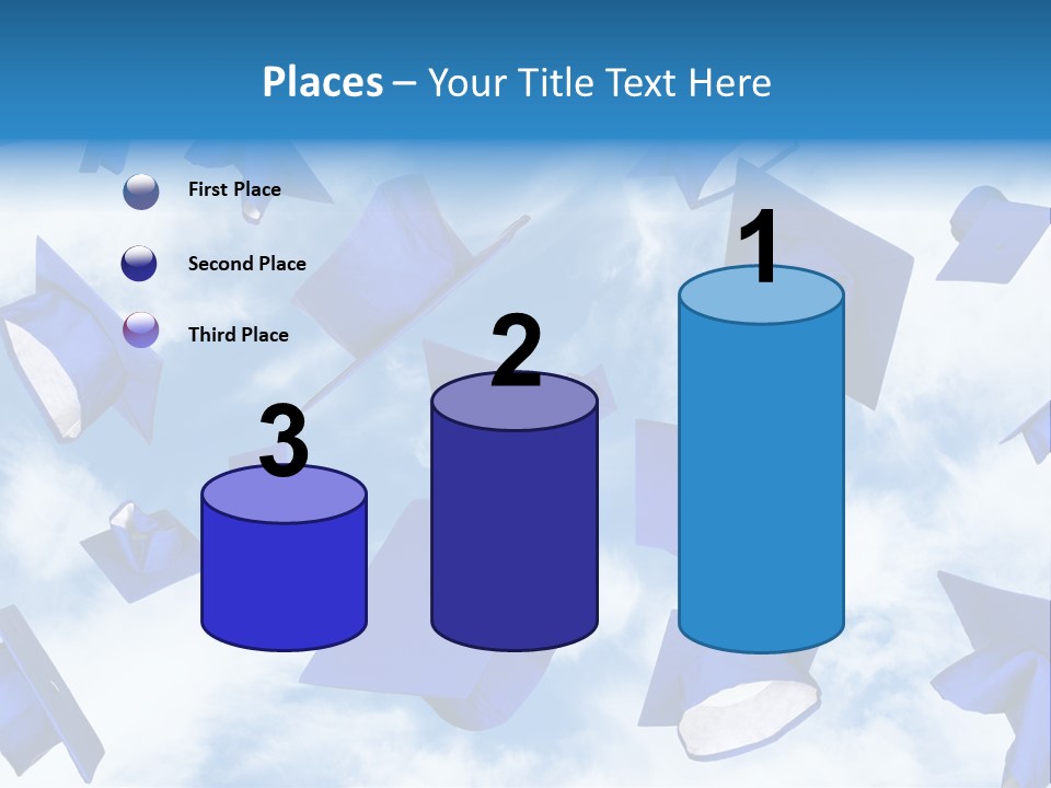 Red Apples With Magnifying Glass PowerPoint Template