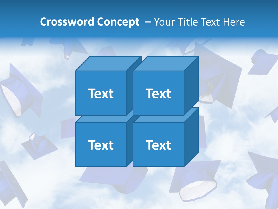 Red Apples With Magnifying Glass PowerPoint Template