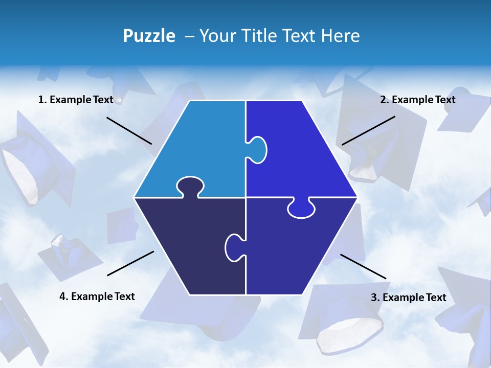 Red Apples With Magnifying Glass PowerPoint Template