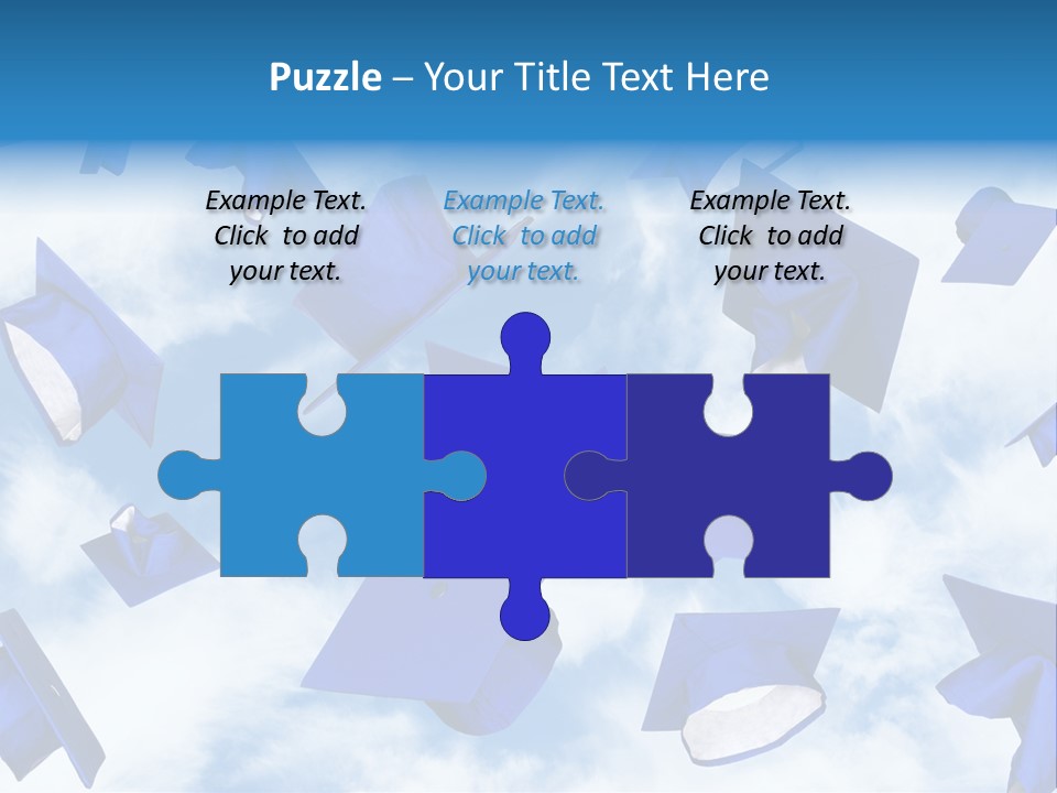 Red Apples With Magnifying Glass PowerPoint Template