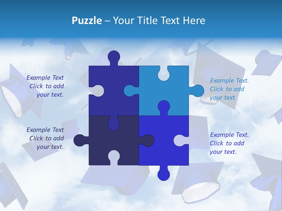 Red Apples With Magnifying Glass PowerPoint Template