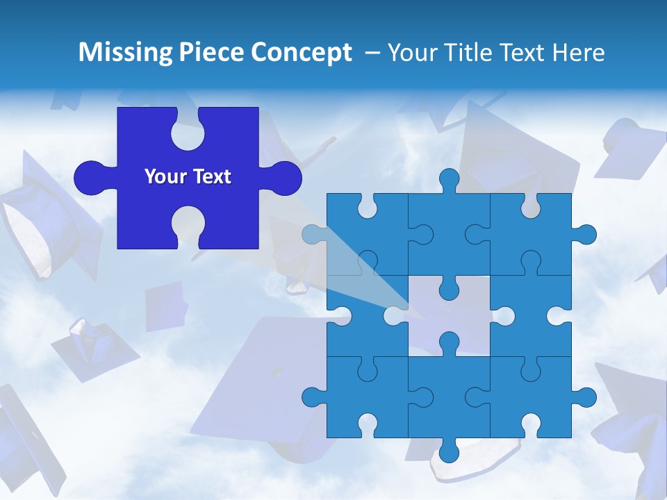 Red Apples With Magnifying Glass PowerPoint Template