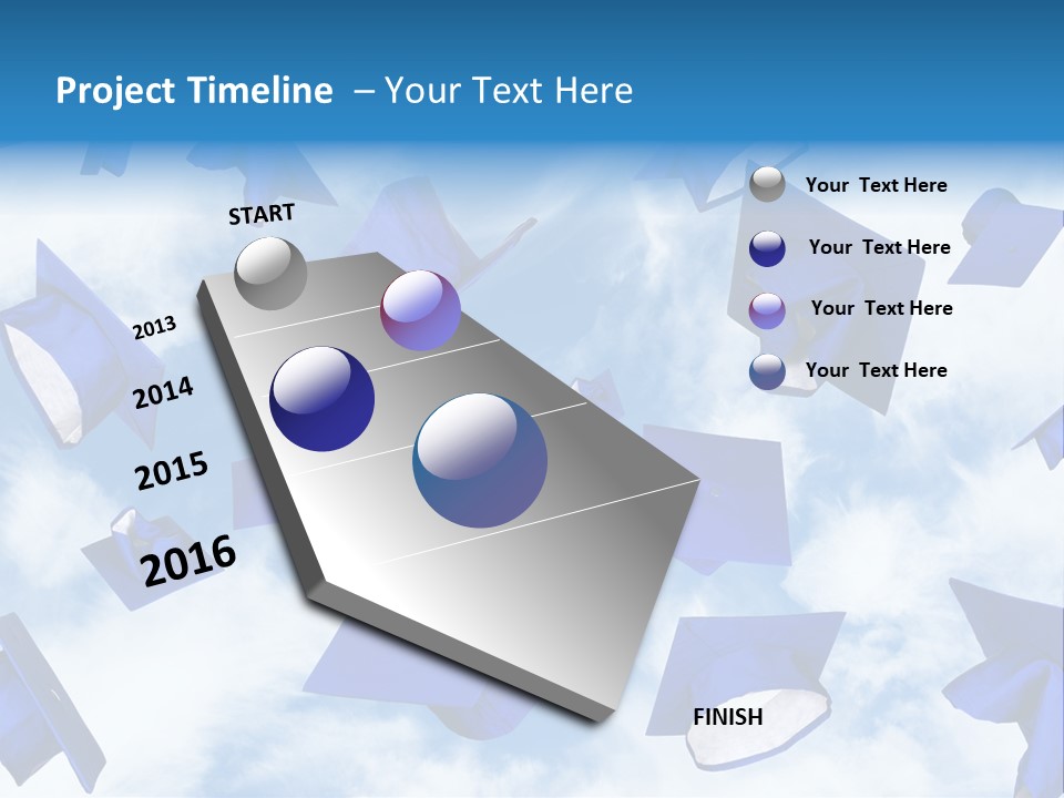 Red Apples With Magnifying Glass PowerPoint Template