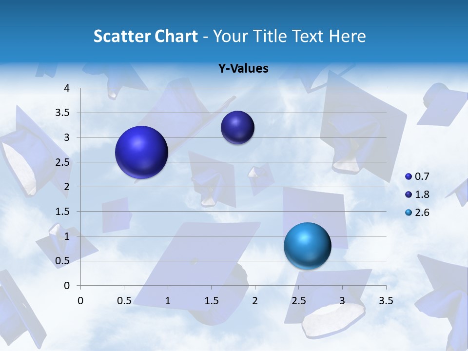 Red Apples With Magnifying Glass PowerPoint Template