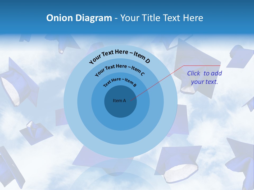 Red Apples With Magnifying Glass PowerPoint Template