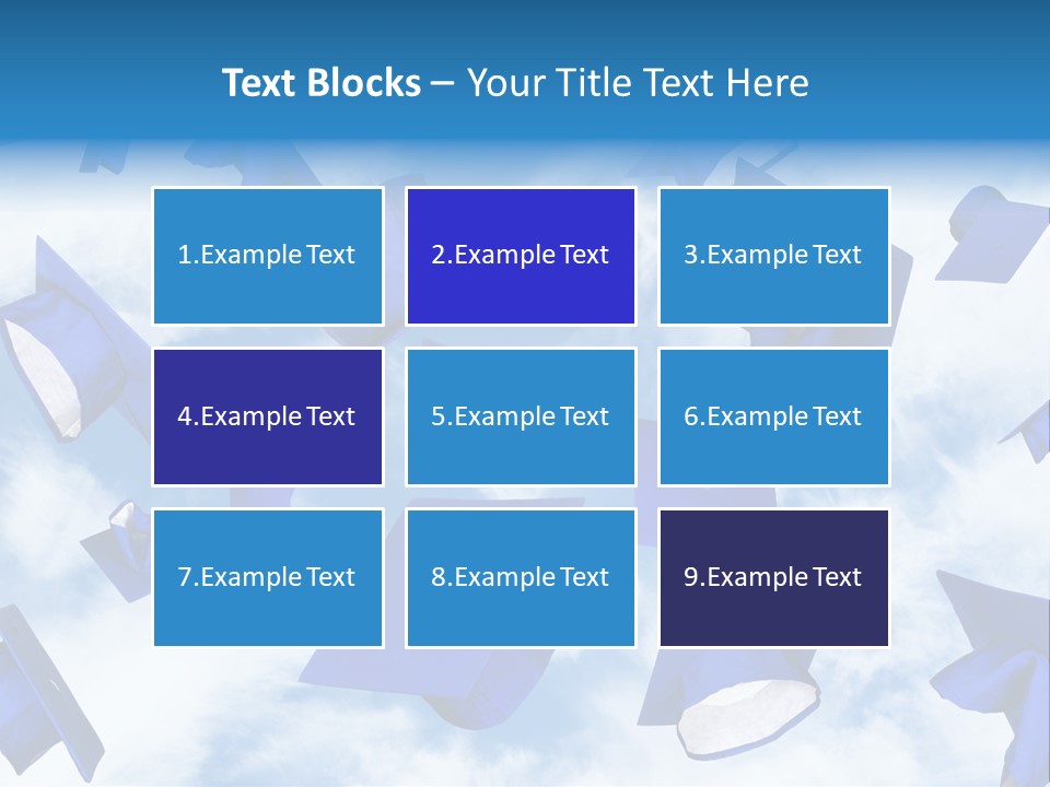 Red Apples With Magnifying Glass PowerPoint Template