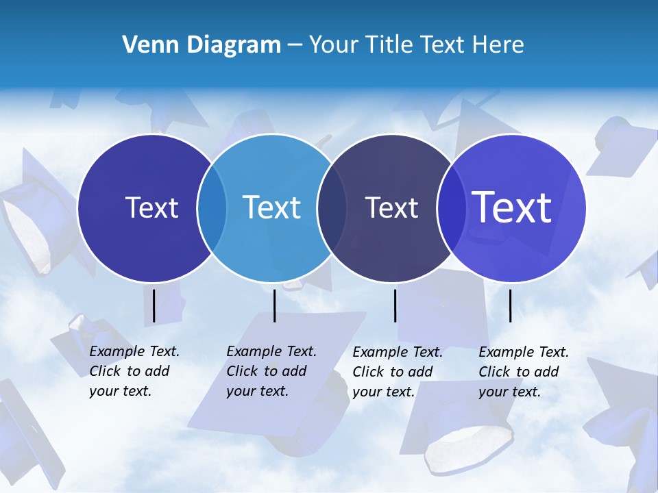 Red Apples With Magnifying Glass PowerPoint Template