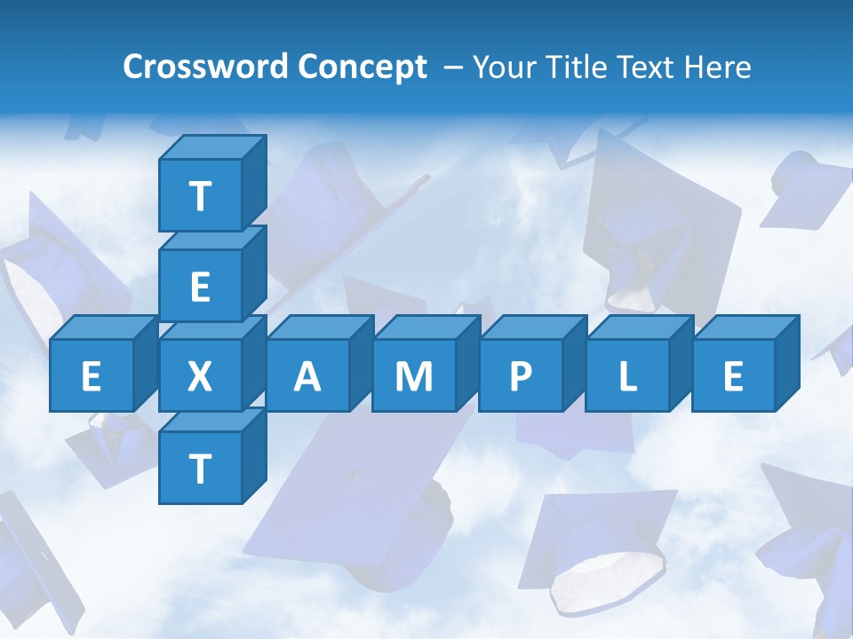 Red Apples With Magnifying Glass PowerPoint Template