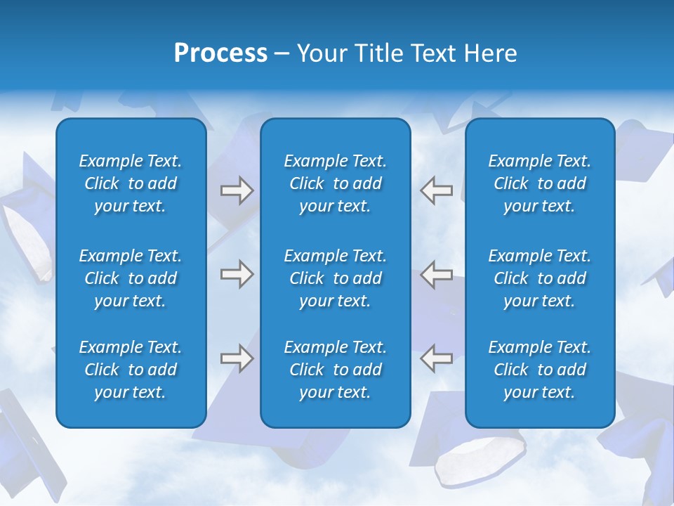 Red Apples With Magnifying Glass PowerPoint Template