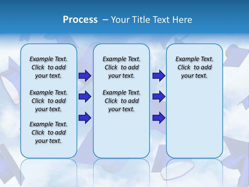 Red Apples With Magnifying Glass PowerPoint Template