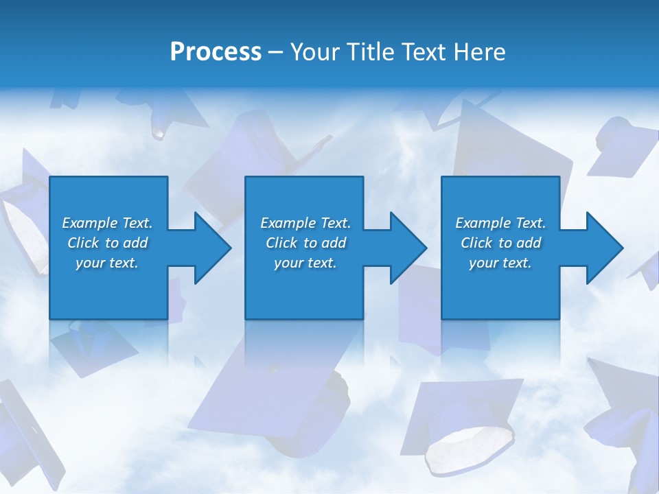 Red Apples With Magnifying Glass PowerPoint Template