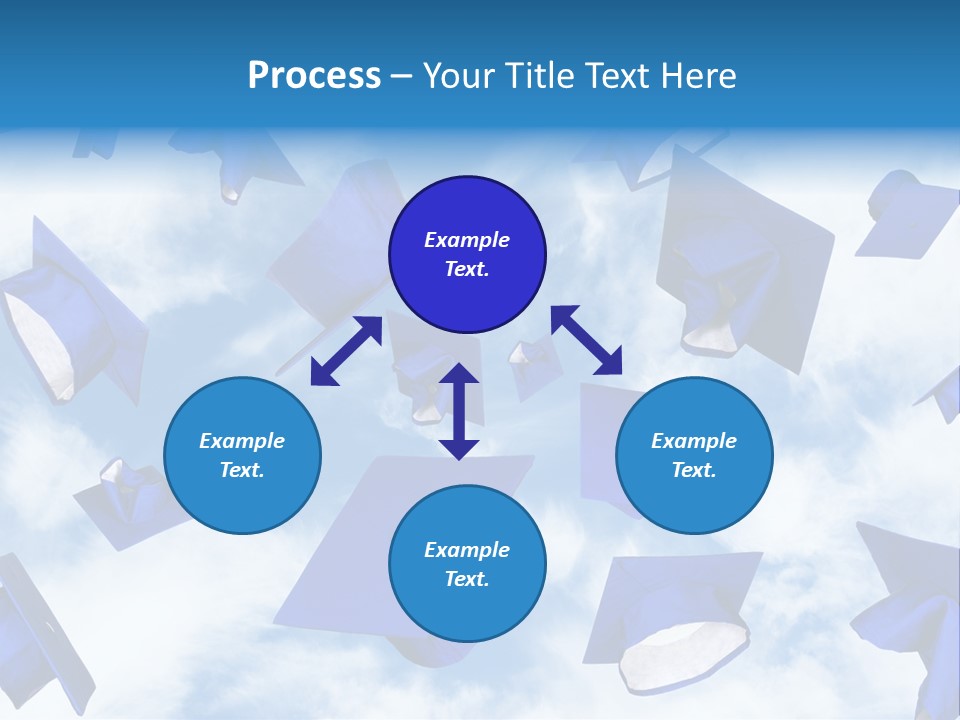 Red Apples With Magnifying Glass PowerPoint Template