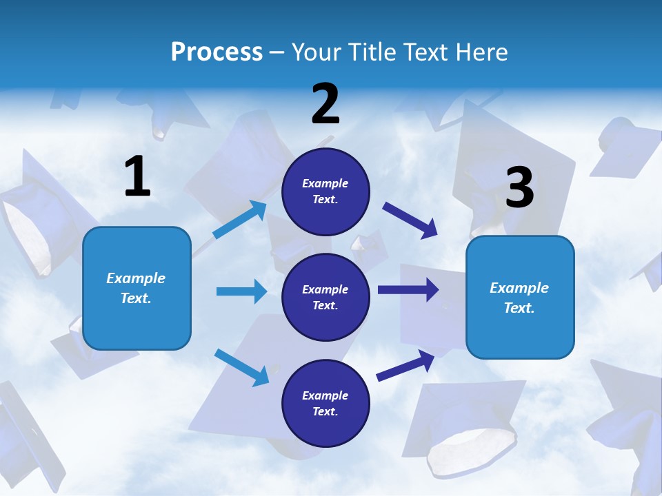 Red Apples With Magnifying Glass PowerPoint Template